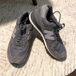New Balance gray shoes
